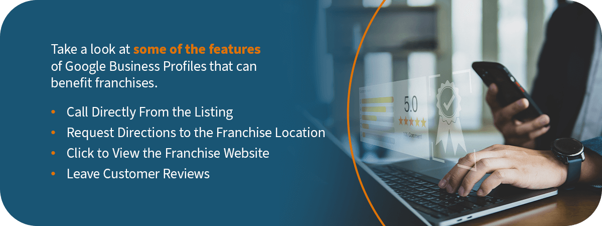 Features of Google Business Profiles that franchises can benefit from
