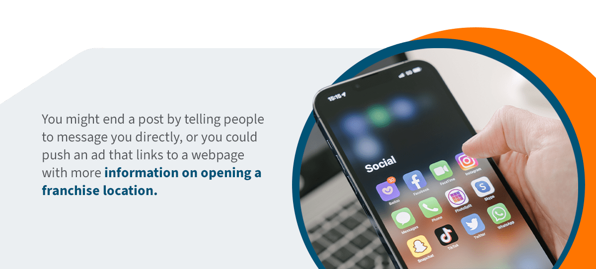 A phone screen with several social media apps on it