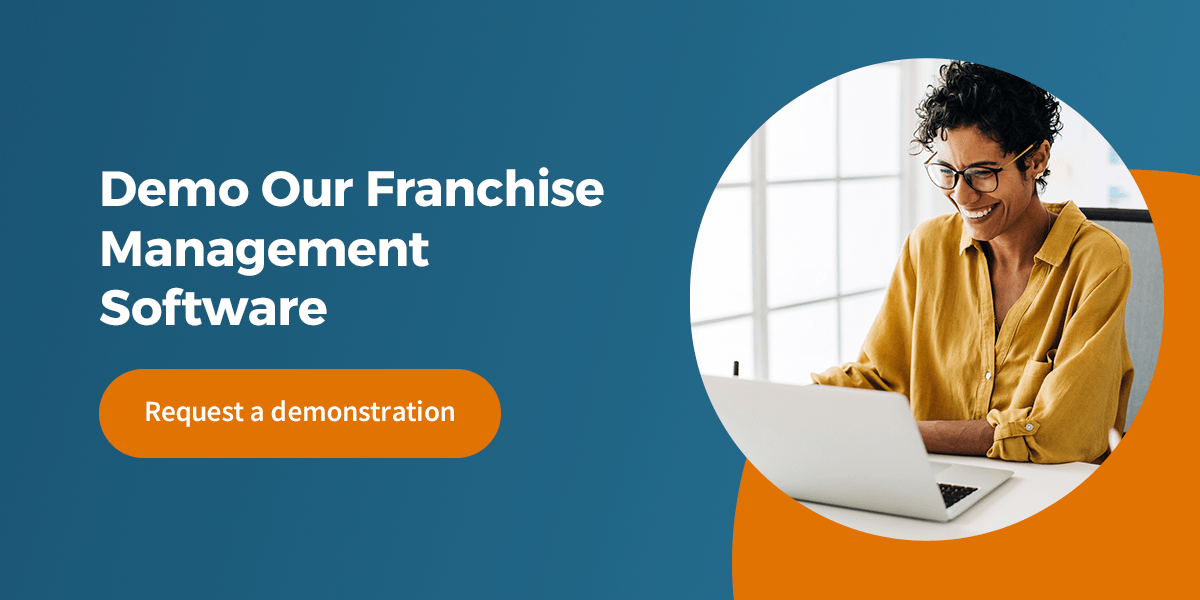 Demo FranConnect's management software
