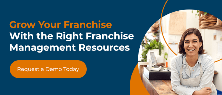 Request a demo of FranConnect's software