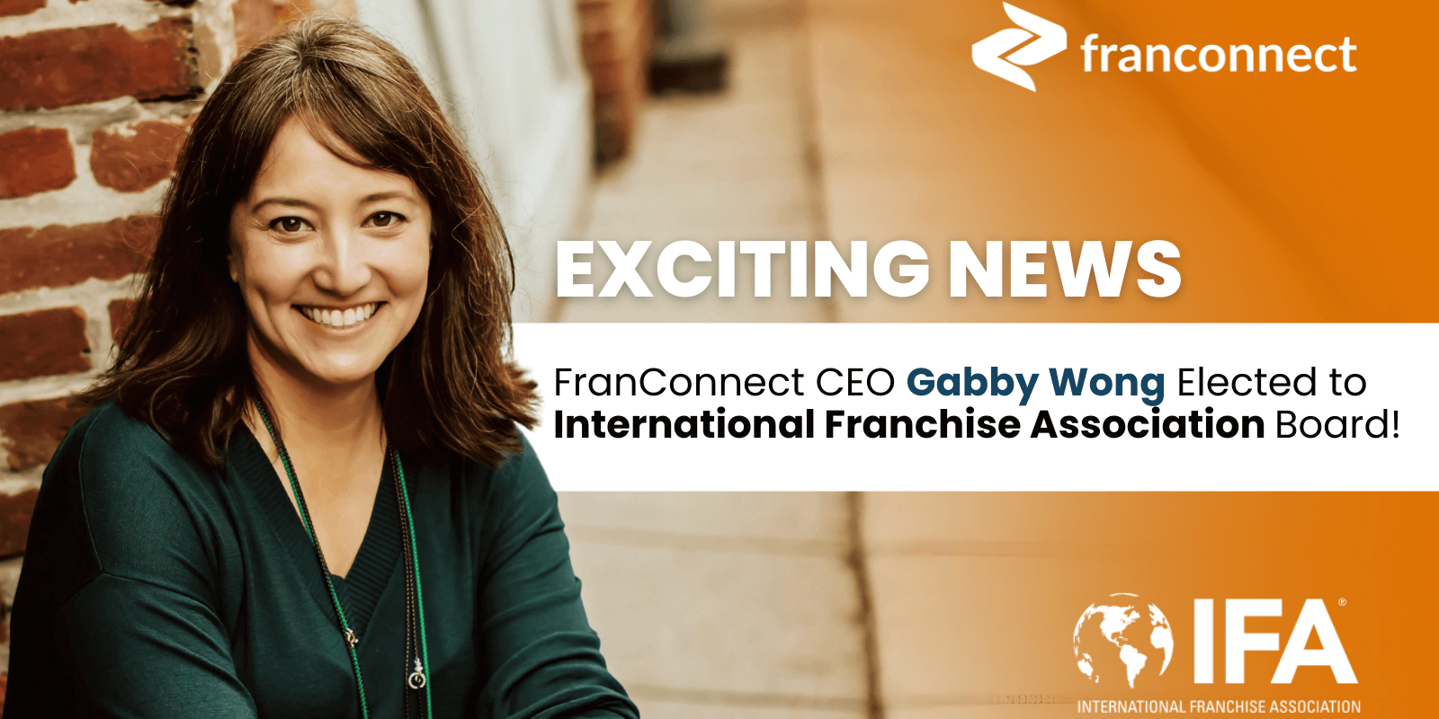 Gabby Wong elected to IFA Board image
